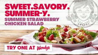 Wendy's Summer Strawberry Chicken Salad